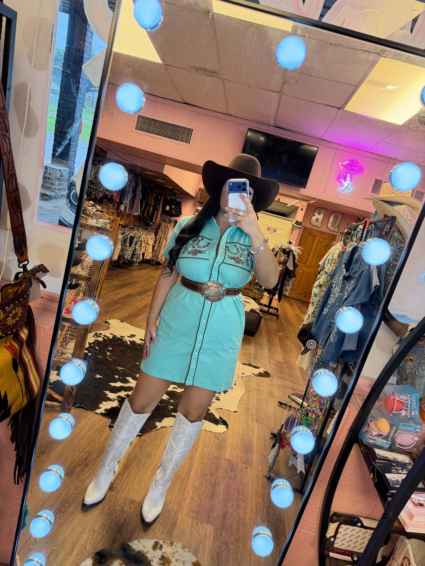 MINT BLUE DRESS