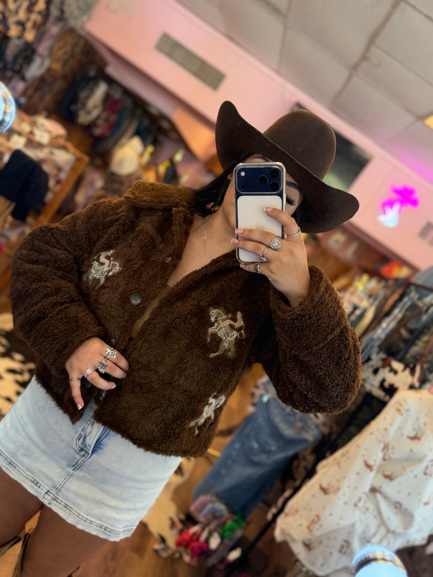 FUR HORSE JACKET