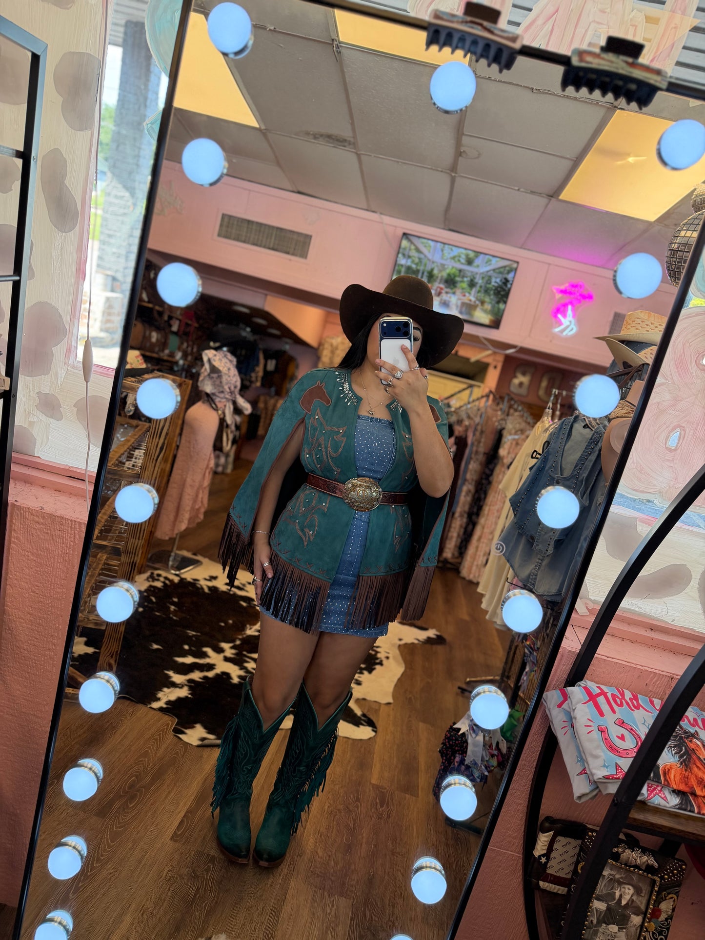 TURQUOISE HORSE CAPE