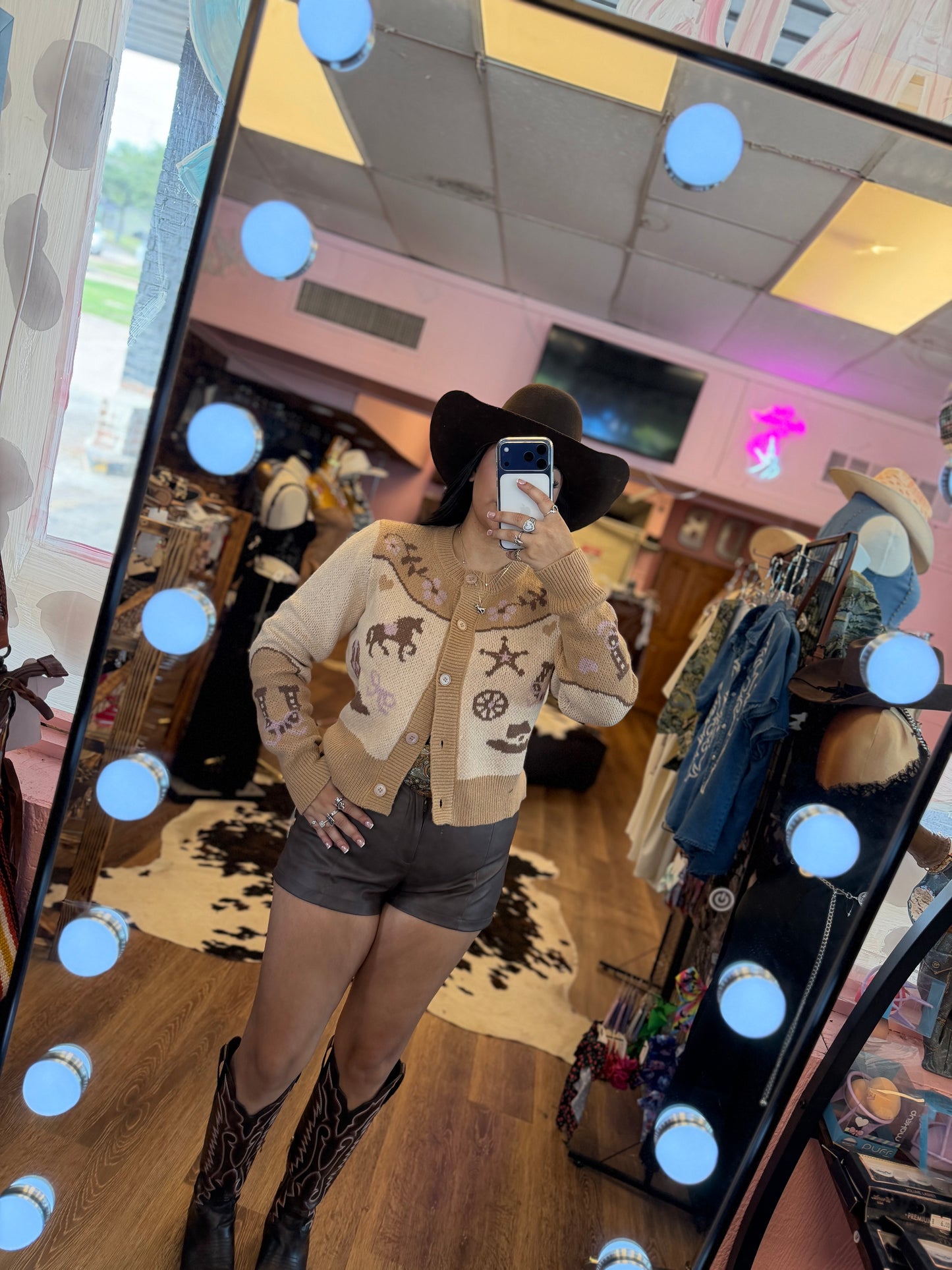 HORSE COQUETTE CARDIGAN