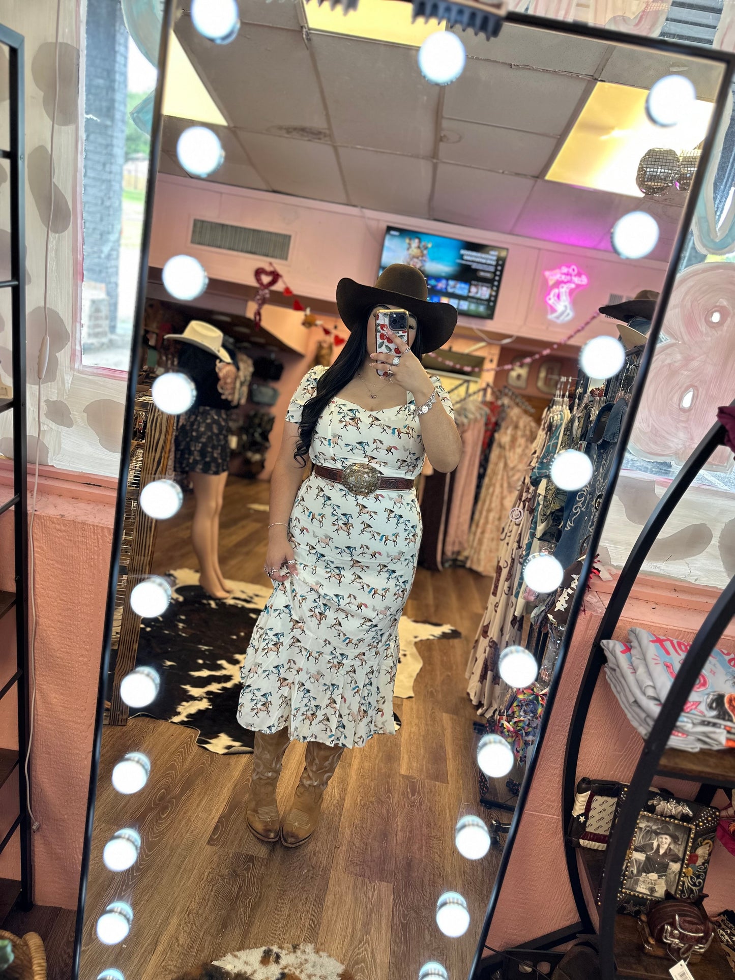 MAXI HORSE DRESS