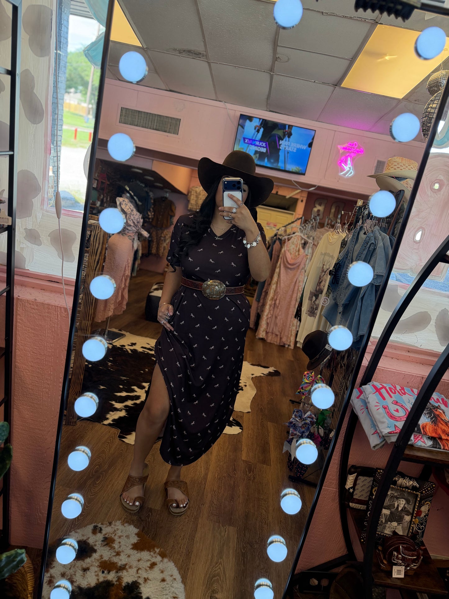 HORSE TEE DRESS