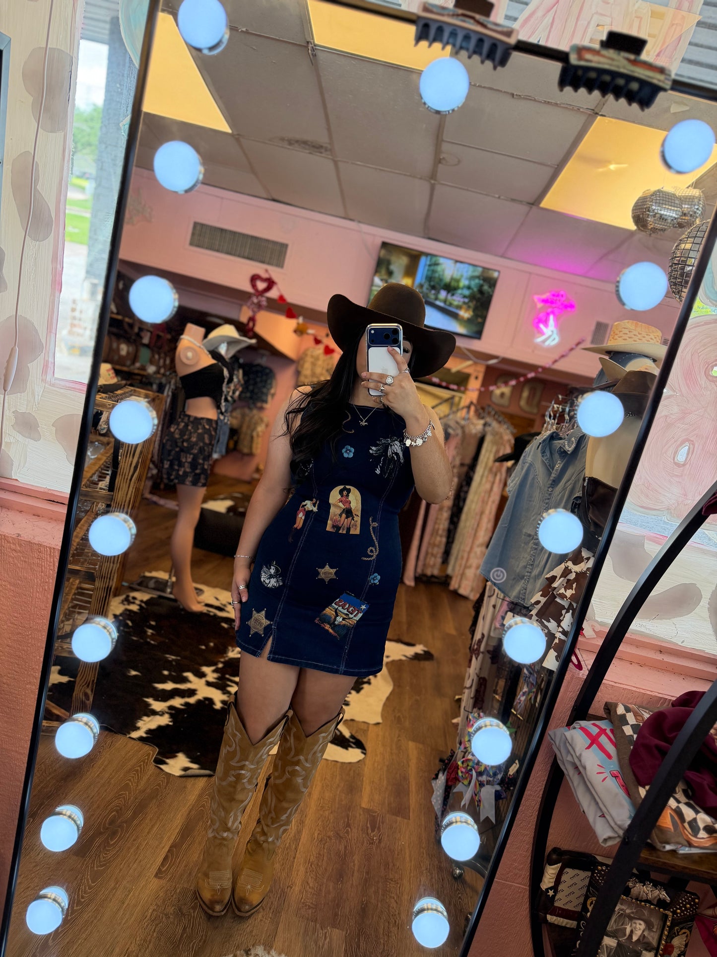 DENIM DRESS