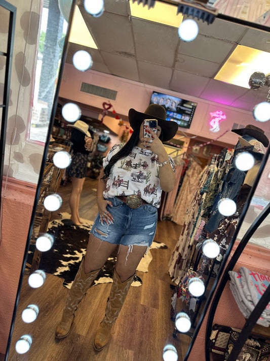 HORSE BLOUSE