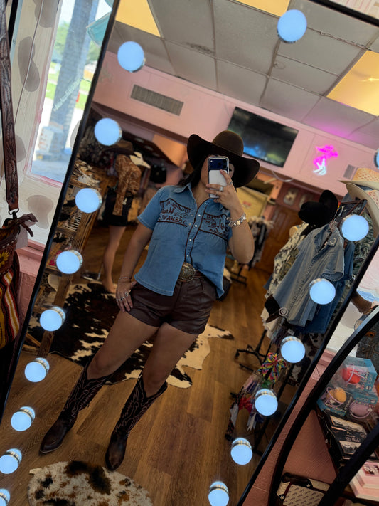 DENIM TOP