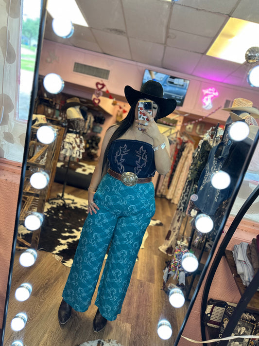 TURQUOISE HORSE SLACKS
