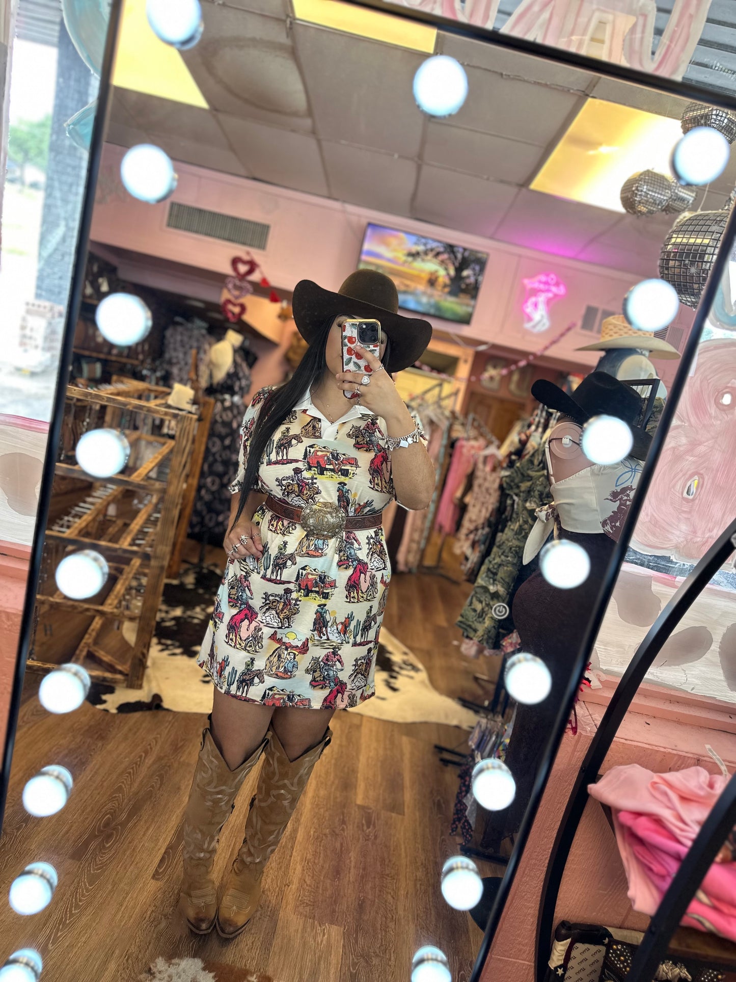 HORSE TEE DRESS